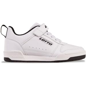 Lotto Sneaker Unisex per Bambini, Bianco Nero, 26 EU Lotto Sneaker Unisex per Bambini, Bianco Nero, 26 EU