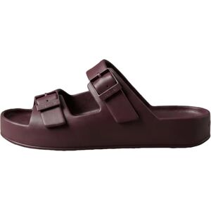 Calvin Klein Ergon Eva Double Bar Sandal , Piatti Uomo, Purple (Bordeaux), 42 EU Calvin Klein Ergon Eva Double Bar Sandal , Piatti Uomo, Purple (Bordeaux), 42 EU