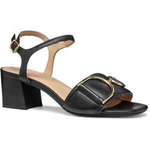 Geox D New ERAKLIA 50 B, Sandalo con Tacco Donna, Black, 36 EU Geox D New ERAKLIA 50 B, Sandalo con Tacco Donna, Black, 36 EU