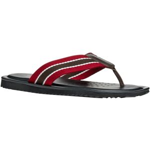 Geox U ERICE B, Sandalo Scorrevole Uomo, Dk Coffee/Red, 45 EU Geox U ERICE B, Sandalo Scorrevole Uomo, Dk Coffee/Red, 45 EU