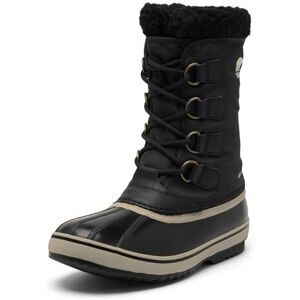Sorel 1964 Pac Nylon WP, Stivali da Neve Impermeabili, Uomo, Black/Ancient Fossil 2024/2025, 40.5 EU Sorel 1964 Pac Nylon WP, Stivali da Neve Impermeabili, Uomo, Black/Ancient Fossil 2024/2025, 40.5 EU