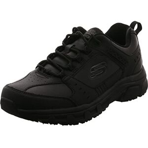 Skechers Oak Canyon Redwick Uomo Formatori, Black Leather Synthetic Textile Black Trim, 42.5 EU Skechers Oak Canyon Redwick Uomo Formatori, Black Leather Synthetic Textile Black Trim, 42.5 EU