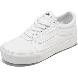 Vans Ward Platform Canvas Sneaker Donna, Bianco (Canvas White 0rg), 39 EU Vans Ward Platform Canvas Sneaker Donna, Bianco (Canvas White 0rg), 39 EU
