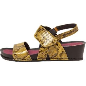 ART I Imagine, Sandali con zeppa Donna, Giallo limone, 37 EU ART I Imagine, Sandali con zeppa Donna, Giallo limone, 37 EU