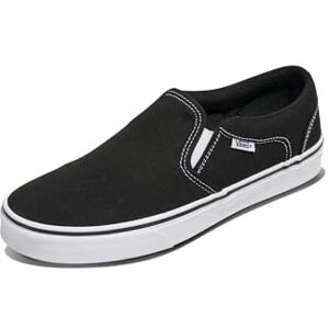 Vans Asher, Sneaker, Uomo, Canvas Black/White, 38.5 EU Vans Asher, Sneaker, Uomo, Canvas Black/White, 38.5 EU