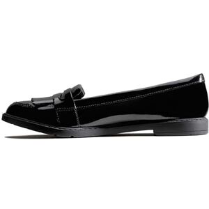 Clarks Scala Bright Y Bambini Unisex, Black Pat, Clarks Scala Bright Y Bambini Unisex, Black Pat,