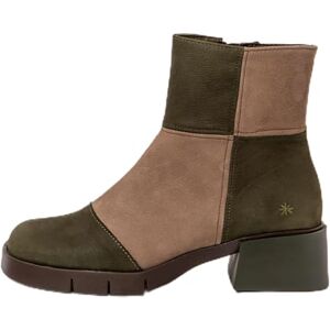 ART Varsovia, Stivaletti Bassi con Lacci Donna, Kaki Taupe, 39 EU ART Varsovia, Stivaletti Bassi con Lacci Donna, Kaki Taupe, 39 EU