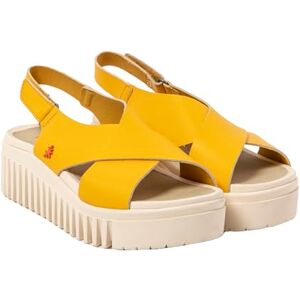 ART 1574 Brighton, Sandalo Donna, Nappa Yellow, 42 EU ART 1574 Brighton, Sandalo Donna, Nappa Yellow, 42 EU