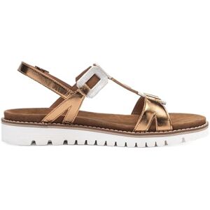 ARA Kent, Sandali Donna, Whisky Platino Argento, 41 EU ARA Kent, Sandali Donna, Whisky Platino Argento, 41 EU