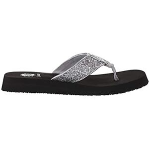 Yellow Box Infradito Feliks da donna, M, Argento, 38.5 EU Yellow Box Infradito Feliks da donna, M, Argento, 38.5 EU