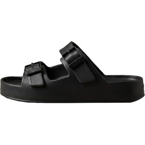 Calvin Klein Ergon Eva Double Bar Sandal , Piatti Uomo, Black (Triple Black), 45 EU Calvin Klein Ergon Eva Double Bar Sandal , Piatti Uomo, Black (Triple Black), 45 EU