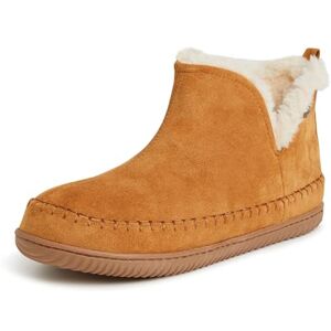 Dearfoams Alpine By Men's Brixen Boot, Pantofole Uomo, Whisky, Small Dearfoams Alpine By Men's Brixen Boot, Pantofole Uomo, Whisky, Small