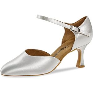 Diamant Scarpe da Sposa Diamond da Donna Raso Bianco Regolare 6,5 cm Flare Taglia: UK 7 Diamant Scarpe da Sposa Diamond da Donna Raso Bianco Regolare 6,5 cm Flare Taglia: UK 7