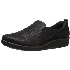 Clarks Sillian Paz, Mocassino, Donna, Nero (Nabuk Nero Sintetico.), 41.5 EU Weit Clarks Sillian Paz, Mocassino, Donna, Nero (Nabuk Nero Sintetico.), 41.5 EU Weit