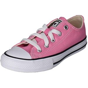 Converse Chuck Taylor all Star Ox Scarpe da Ginnastica Basse Unisex Bambini, Rosa (Pink Pink), 31.5 EU Converse Chuck Taylor all Star Ox Scarpe da Ginnastica Basse Unisex Bambini, Rosa (Pink Pink), 31.5 EU