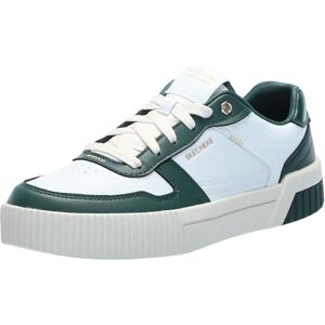 Skechers Jade Best in ClassSneaker da Donna, Finiture Duraleather Bianco Verde, 38 EU Skechers Jade Best in ClassSneaker da Donna, Finiture Duraleather Bianco Verde, 38 EU