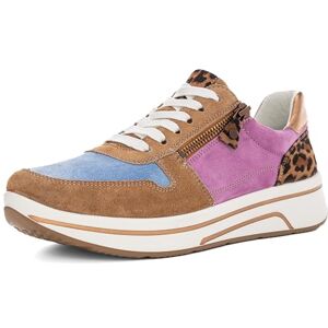 ARA Sapporo, Scarpe da Ginnastica Donna, Biscuit Azzuro Natural Orchid Whisky, 41.5 EU Larga ARA Sapporo, Scarpe da Ginnastica Donna, Biscuit Azzuro Natural Orchid Whisky, 41.5 EU Larga