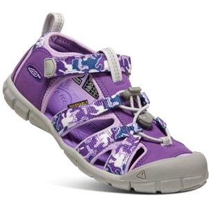 KEEN SEACAMP II CNX, Sandali Unisex Bambini e ragazzi, Viola Camo Tillandsia Purple, 25/26 EU KEEN SEACAMP II CNX, Sandali Unisex Bambini e ragazzi, Viola Camo Tillandsia Purple, 25/26 EU