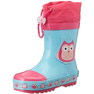 Playshoes Stivali di Gomma Unisex Bambini e ragazzi, Turchese (Gufi), 22/23 EU Playshoes Stivali di Gomma Unisex Bambini e ragazzi, Turchese (Gufi), 22/23 EU