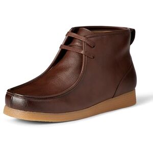 Amazon Essentials Stivali Chukka Moc Toe Uomo, Marrone Scuro Finta Pelle, 45 EU Amazon Essentials Stivali Chukka Moc Toe Uomo, Marrone Scuro Finta Pelle, 45 EU