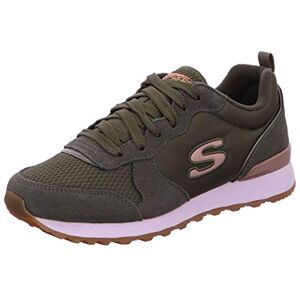 Skechers Og 85 Goldn Gurl, Sneaker a Collo Basso Donna, Olive Suede Nylon Mesh Rose Gold Trim, 41 EU Skechers Og 85 Goldn Gurl, Sneaker a Collo Basso Donna, Olive Suede Nylon Mesh Rose Gold Trim, 41 EU