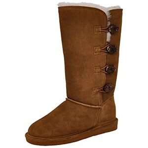 BEARPAW Donna Stivali Arricciati, Marrone (Hickory Ii 220), 37 EU BEARPAW Donna Stivali Arricciati, Marrone (Hickory Ii 220), 37 EU
