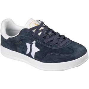 Skechers Academy Court Charm, Scarpe da Ginnastica Donna, Navy Leather/Trim, 38.5 EU Skechers Academy Court Charm, Scarpe da Ginnastica Donna, Navy Leather/Trim, 38.5 EU