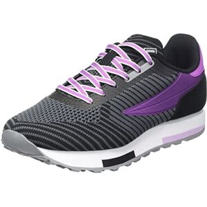 Fila RETRONIQUE 22 K Wmn Scarpe da Ginnastica, Black-Purple Orchid, Fila RETRONIQUE 22 K Wmn Scarpe da Ginnastica, Black-Purple Orchid,