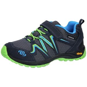 Brütting Rockwall, Scarpe da Trekking Unisex-Bambini, Blu Marino Limone, 30 EU Brütting Rockwall, Scarpe da Trekking Unisex-Bambini, Blu Marino Limone, 30 EU