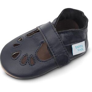 Dotty Fish Sandali Bambino e Bambina in Pelle – Suola Morbida Antiscivolo, Scarpe Primi Passi Barefoot, Sensazione Piedi Nudi Blu 2-3 anni Dotty Fish Sandali Bambino e Bambina in Pelle – Suola Morbida Antiscivolo, Scarpe Primi Passi Barefoot, Sensazione Piedi Nudi Blu 2-3 anni