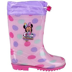 Disney Stivali da Acqua Bambini Minnie Mouse Rosa, Taglia Calzature 31 Disney Stivali da Acqua Bambini Minnie Mouse Rosa, Taglia Calzature 31