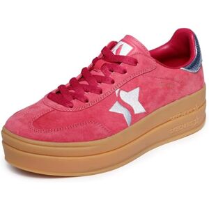 Skechers Academy Hi Elevated Essence, Scarpe da Ginnastica Donna, Red Leather/Blue Trim, 38.5 EU Skechers Academy Hi Elevated Essence, Scarpe da Ginnastica Donna, Red Leather/Blue Trim, 38.5 EU