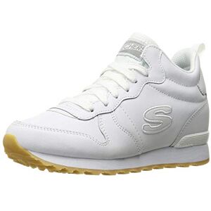 Skechers Og 85 Goldn Gurl, Sneaker a Collo Basso Donna, White Silver, 38.5 EU Skechers Og 85 Goldn Gurl, Sneaker a Collo Basso Donna, White Silver, 38.5 EU