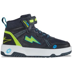 Lotto Melco K Unisex Kids, Scarpe da Ginnastica, Navy Lime, 25 EU Lotto Melco K Unisex Kids, Scarpe da Ginnastica, Navy Lime, 25 EU