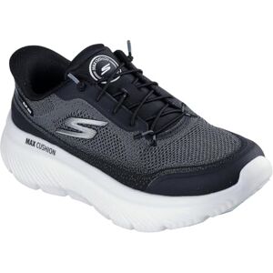 Skechers Go Walk Max Cushioning Hyper Burst Nikita Sneaker da Donna, Tessuto Nero con Finiture Bianche., 38.5 EU Skechers Go Walk Max Cushioning Hyper Burst Nikita Sneaker da Donna, Tessuto Nero con Finiture Bianche., 38.5 EU