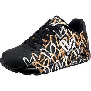Skechers , sneakers Donna, Black Gold, 38 EU Skechers , sneakers Donna, Black Gold, 38 EU