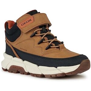 Geox J Flexyper Plus BoyStivaletto bambino, Dk Giallo Nero, 2.5 UK Geox J Flexyper Plus BoyStivaletto bambino, Dk Giallo Nero, 2.5 UK