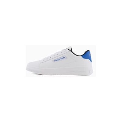 Armani Seattle Sneaker da Uomo, Op White Blue, 43.5 EU Armani Seattle Sneaker da Uomo, Op White Blue, 43.5 EU