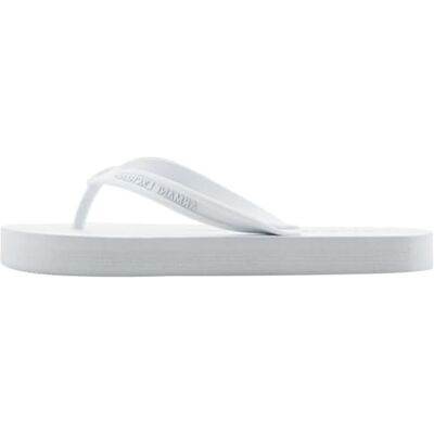 Armani Cooper, Essential, Infradito con logo stampato, Op White Black, 38 EU Armani Cooper, Essential, Infradito con logo stampato, Op White Black, 38 EU