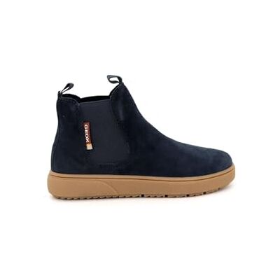 Geox J Theleven Boy Barca alla caviglia, blu navy, 24 EU Geox J Theleven Boy Barca alla caviglia, blu navy, 24 EU