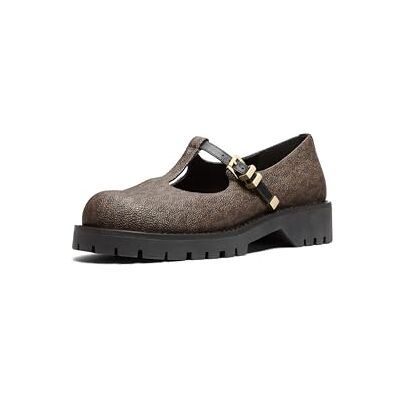 Michael Kors DARRINGTON Mary Jane Oxford Brown Blk EU 37 Michael Kors DARRINGTON Mary Jane Oxford Brown Blk EU 37