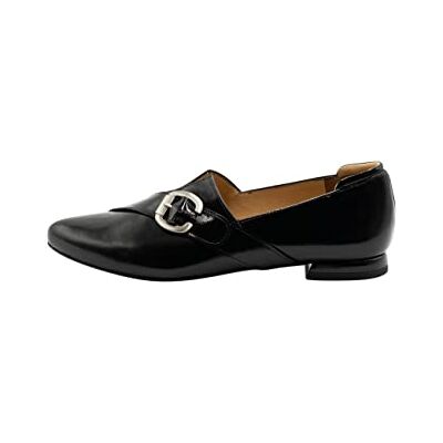 dedica Loafers aus Leder, Mocassini in Pelle Donna, Nero, 37 EU dedica Loafers aus Leder, Mocassini in Pelle Donna, Nero, 37 EU