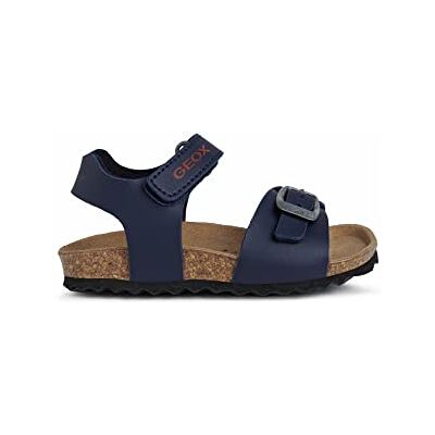 Geox B Sandal Chalki Boy, Sandali Bambini e ragazzi, Blu/Rosso (Navy/Dk Red), 22 EU Geox B Sandal Chalki Boy, Sandali Bambini e ragazzi, Blu/Rosso (Navy/Dk Red), 22 EU