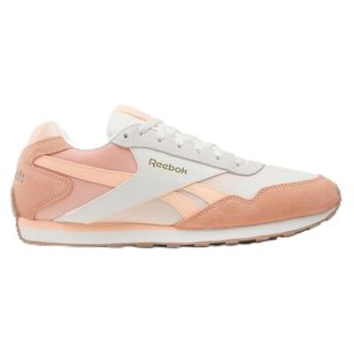 Reebok Glide Sneaker basse da donna, modello Chalk/FUTUREPEACH/GINGERROOT, taglia 35 EU Reebok Glide Sneaker basse da donna, modello Chalk/FUTUREPEACH/GINGERROOT, taglia 35 EU