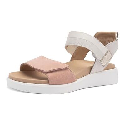 ARA Madeira, Sandali Donna, Albicocca Cream Platino, 35 EU Larga ARA Madeira, Sandali Donna, Albicocca Cream Platino, 35 EU Larga