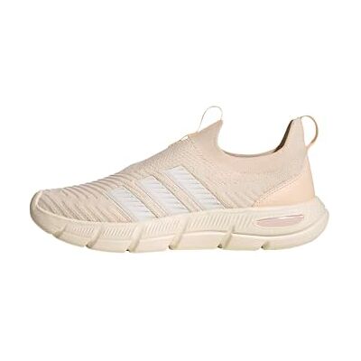 Adidas Donna Cloudfoam Flex Sock Shoes, Wonder White/off White/Bliss Orange, 36 EU Adidas Donna Cloudfoam Flex Sock Shoes, Wonder White/off White/Bliss Orange, 36 EU
