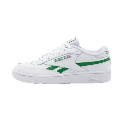 Reebok Club C Revenge, Scarpe da Ginnastica Unisex Adulto, Ftwwht Glegrn Ftwwht, 47 EU Reebok Club C Revenge, Scarpe da Ginnastica Unisex Adulto, Ftwwht Glegrn Ftwwht, 47 EU
