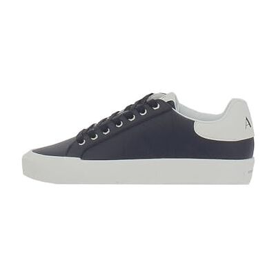 Armani Logo Laterale a Pois, Inserto colorato sul Retro, Top Basso, Blu, 41 EU Armani Logo Laterale a Pois, Inserto colorato sul Retro, Top Basso, Blu, 41 EU