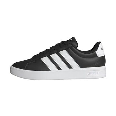 Adidas Uomo Grand Court 3.0 Shoes, Core Black/Ftwr White/Ftwr White, 41 1/3 EU Adidas Uomo Grand Court 3.0 Shoes, Core Black/Ftwr White/Ftwr White, 41 1/3 EU