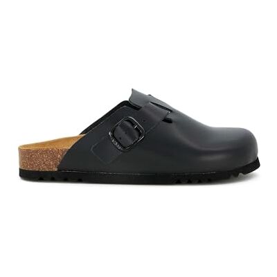 Scholl Fae New, Zoccoli, Donna, Leather Black, 37 EU Scholl Fae New, Zoccoli, Donna, Leather Black, 37 EU